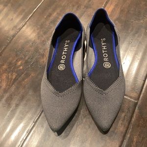 Rothys size 9 grey flats